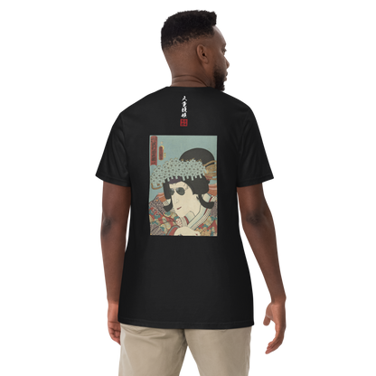 八重垣姫×サングラス Tシャツ 黒