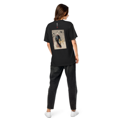 眼鏡美人×サングラス Tシャツ 黒