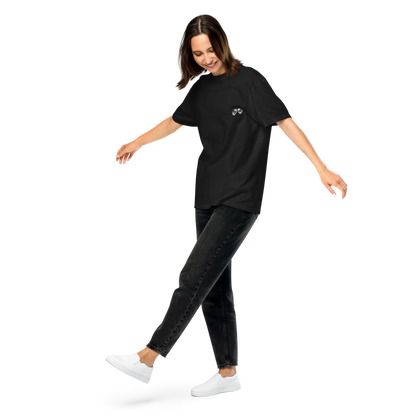 眼鏡美人×サングラス Tシャツ 黒