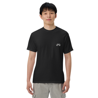 眼鏡美人×サングラス Tシャツ 黒