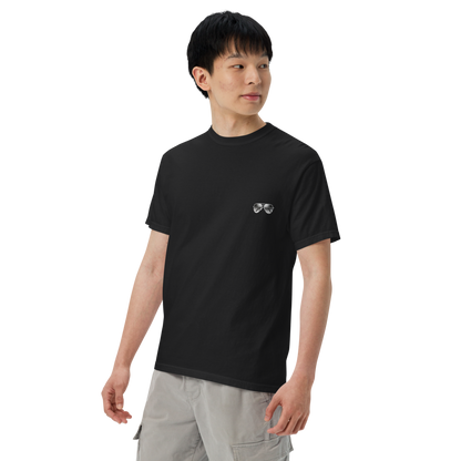 八重垣姫×サングラス Tシャツ 黒